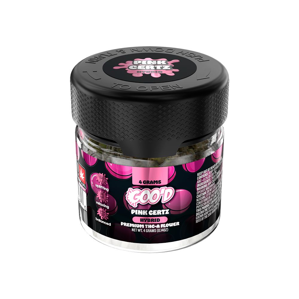 6CT DISPLAY - GOO'D Premium THCA Flower - 4g / Assorted Strains